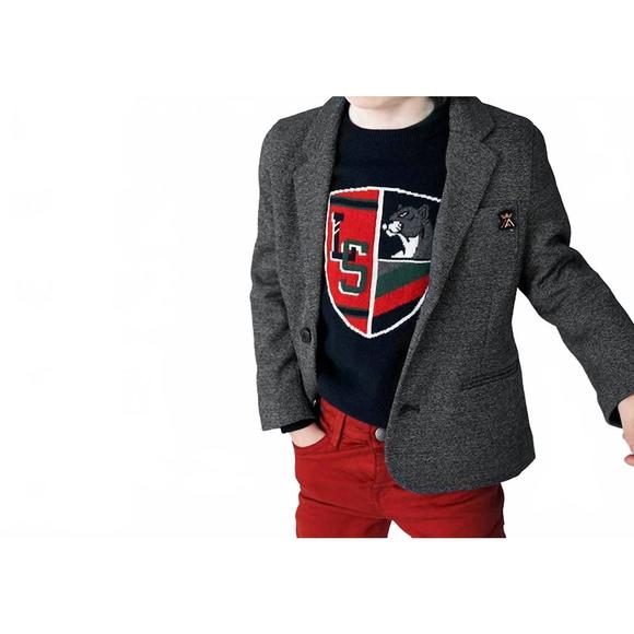 NEW MAYORAL boys' textured marino blazer in marino
